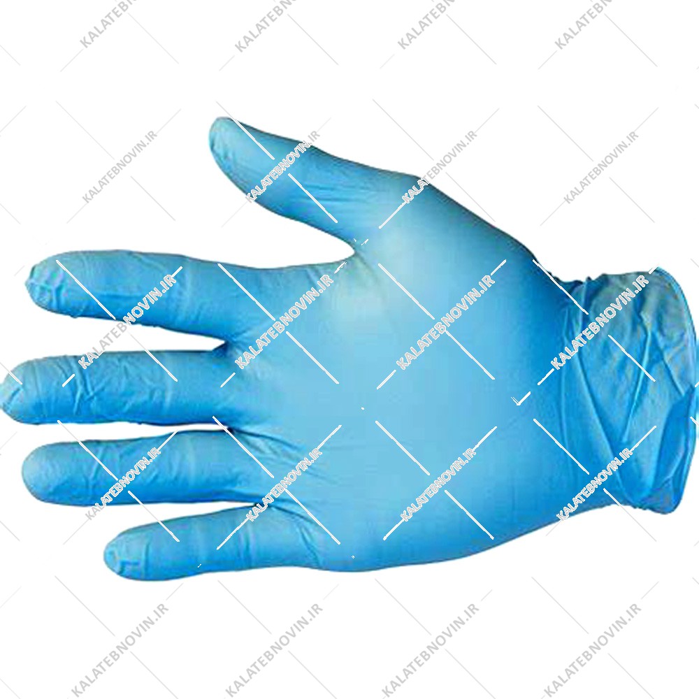 دستکش نیتریل نیتکس آبی