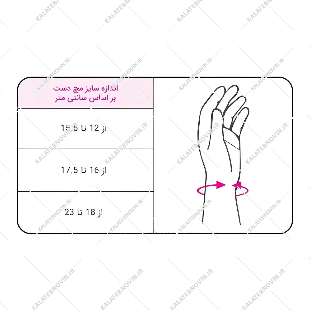 مچ شست بند آتل دار ارتومکس